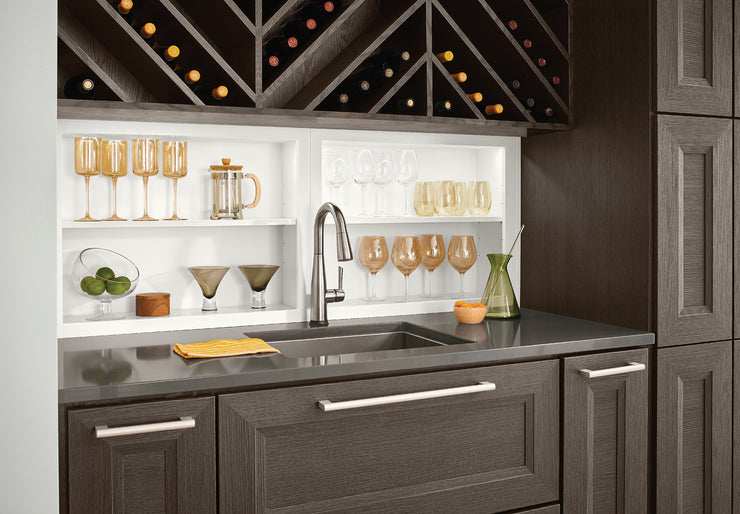 Wet Bar & Wine Storage by KraftMaid® Cabinetry