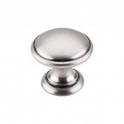 Rounded Knob Pewter Antique
