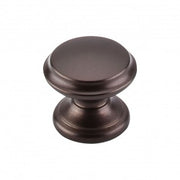 Flat Top Knob Oil Rubbed Bronze