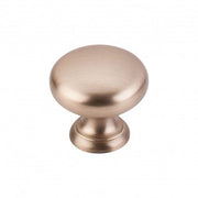 Mushroom Knob Brushed Bronze