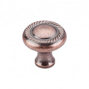 Swirl Cut Knob Antique Copper