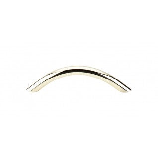 Curved Wire Pull Polished Brass
