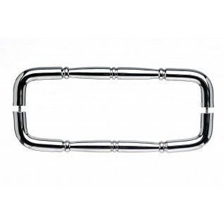 Nouveau Ring Door Pull Polished Chrome