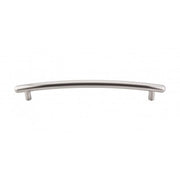 Curved Appliance Pull Brushed Satin Nickel