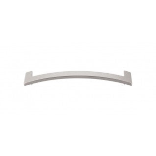 Euro Open Arched Pull Brushed Satin Nickel