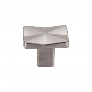 Quilted Knob Brushed Satin Nickel
