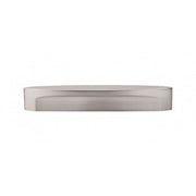 Oval Long Slot Pull Brushed Satin Nickel