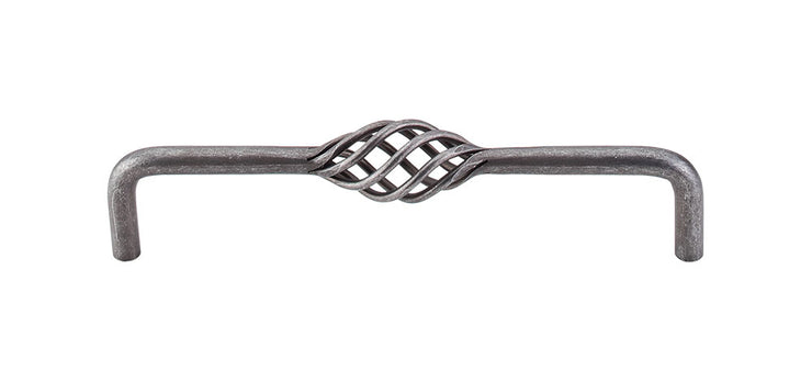 Twisted Wire D Pull Pewter